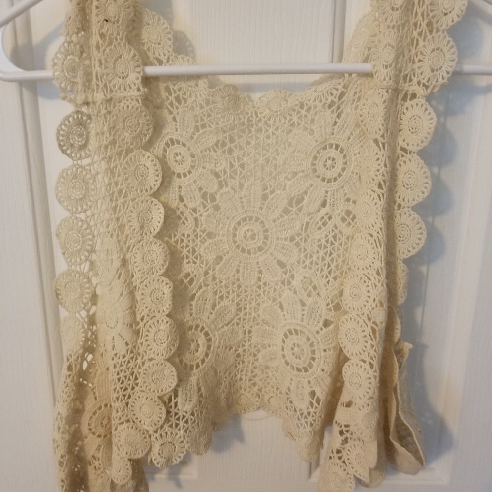 Crochet vest